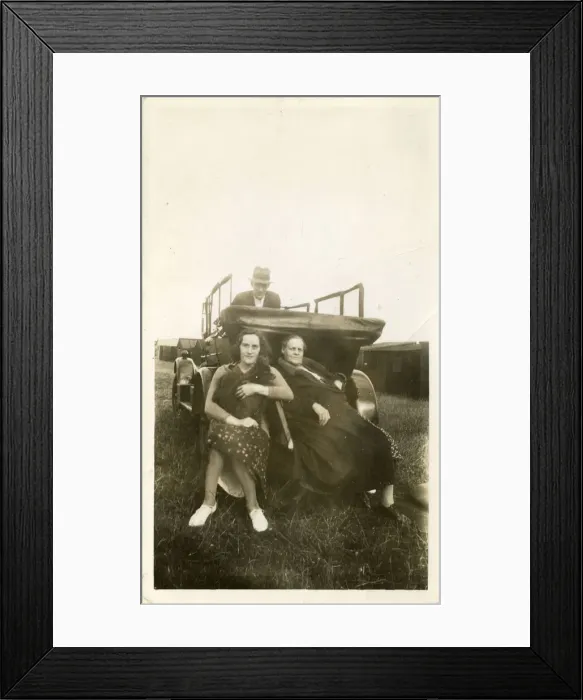 Framed Print : Vintage Car Framed Print : Vintage Car