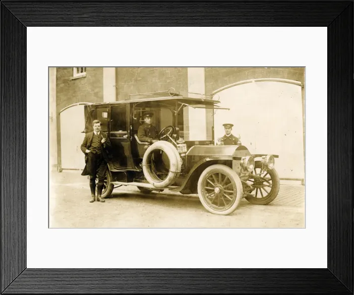 Framed Print : Mercedes Vintage Car Framed Print : Mercedes Vintage Car
