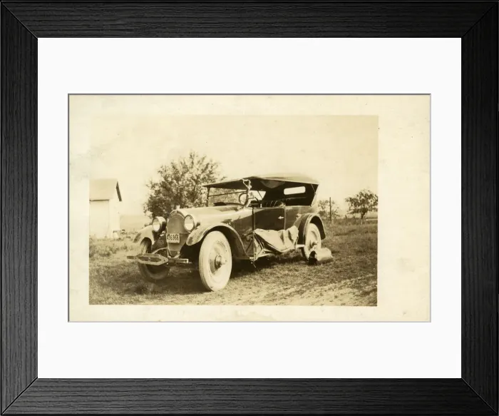Framed Print : Oldsmobile Vintage Car Framed Print : Oldsmobile Vintage Car