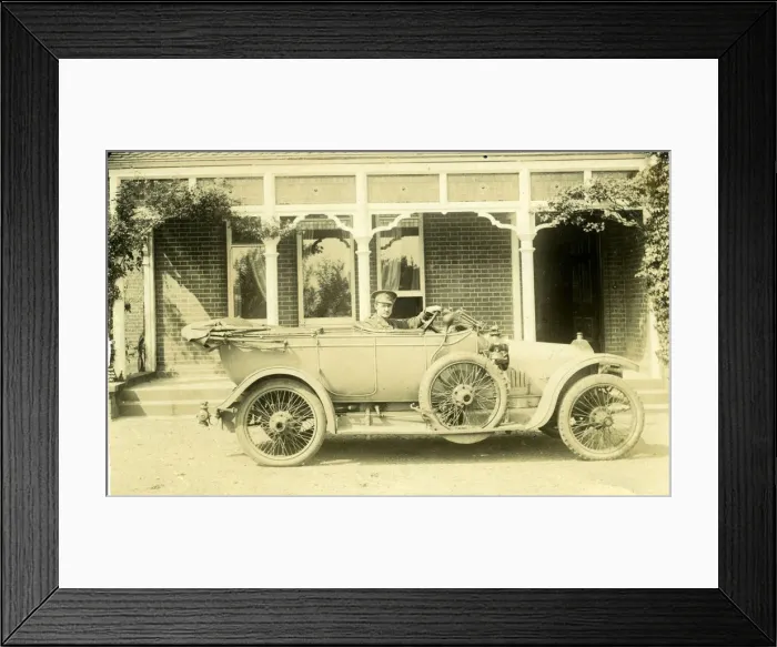 Framed Print : Straker Squire Vintage Car Framed Print : Straker Squire Vintage Car