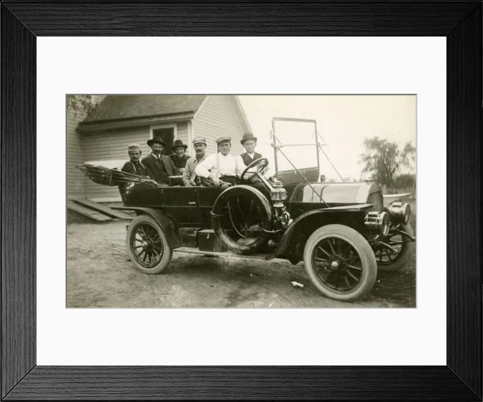 Framed Print : Stoddard Dayton Vintage Car Framed Print : Stoddard Dayton Vintage Car