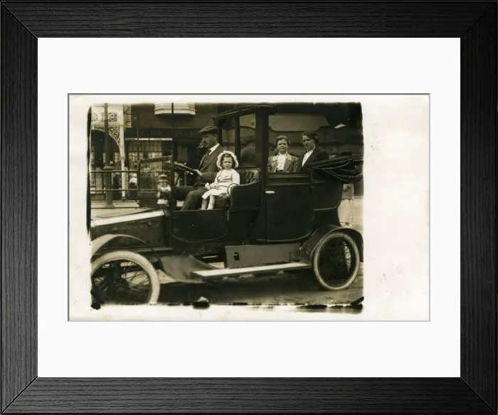 Framed Print : Cyclecar Landaulet Vintage Car Framed Print : Cyclecar Landaulet Vintage Car
