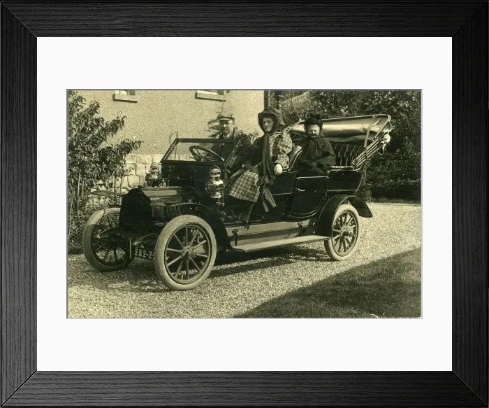 Framed Print : De Dion Bouton Vintage Car Framed Print : De Dion Bouton Vintage Car