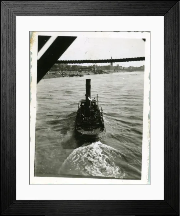 Framed Print : British Army Royal Engineers building The Freeman Bridge Framed Print : British Army Royal Engineers building The Freeman Bridge