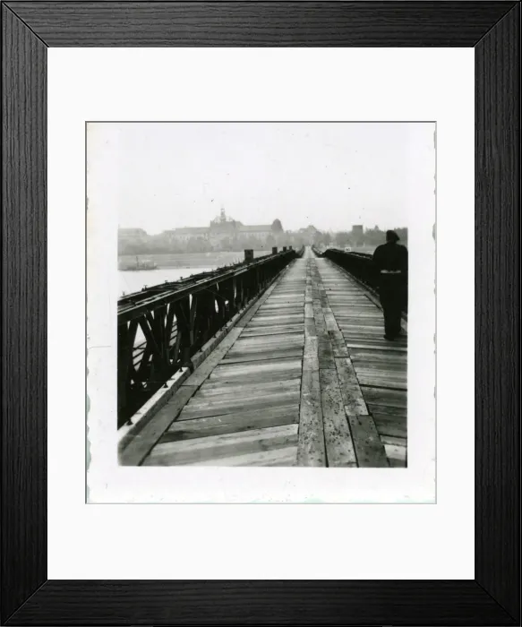 Framed Print : British Army Royal Engineers building The Freeman Bridge Framed Print : British Army Royal Engineers building The Freeman Bridge