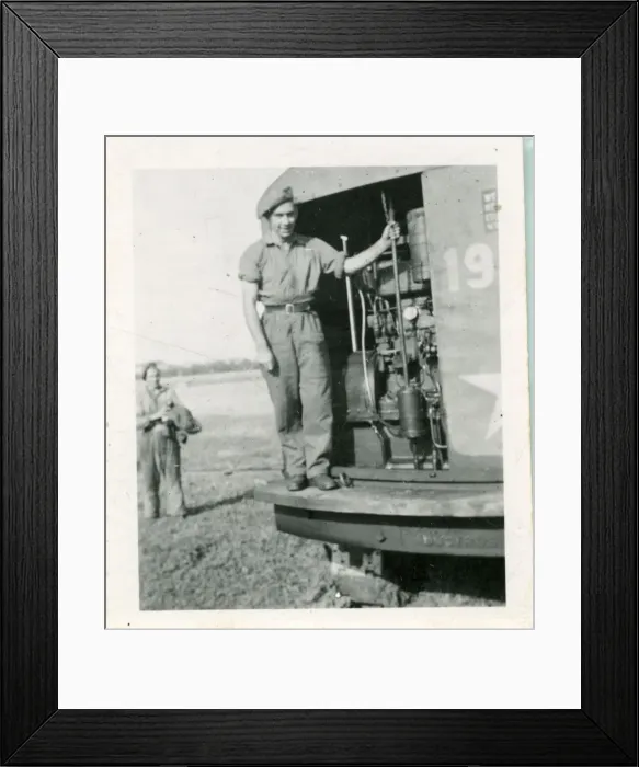 Framed Print : British Army Royal Engineers building The Freeman Bridge Framed Print : British Army Royal Engineers building The Freeman Bridge
