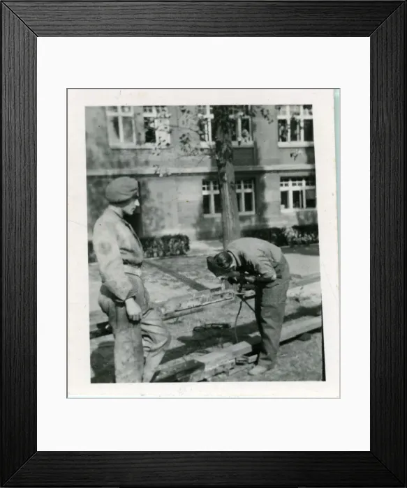 Framed Print : British Army Royal Engineers building The Freeman Bridge Framed Print : British Army Royal Engineers building The Freeman Bridge