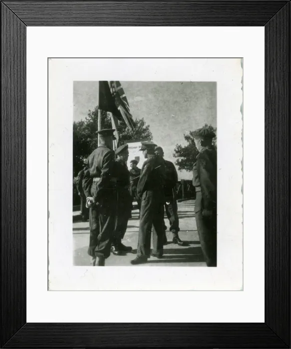 Framed Print : British Army Royal Engineers building The Freeman Bridge Framed Print : British Army Royal Engineers building The Freeman Bridge