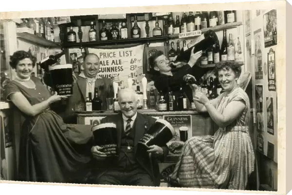 Public Bar Promoting Guinness