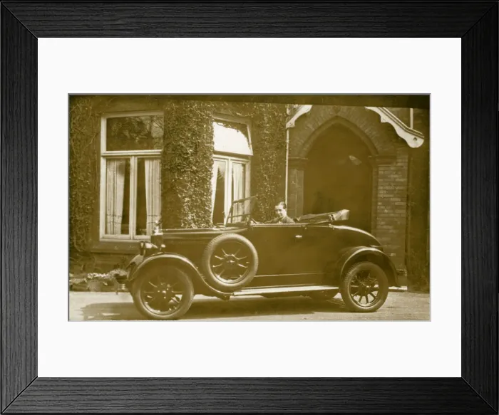 Framed Print : Morris Two Seater Vintage Car