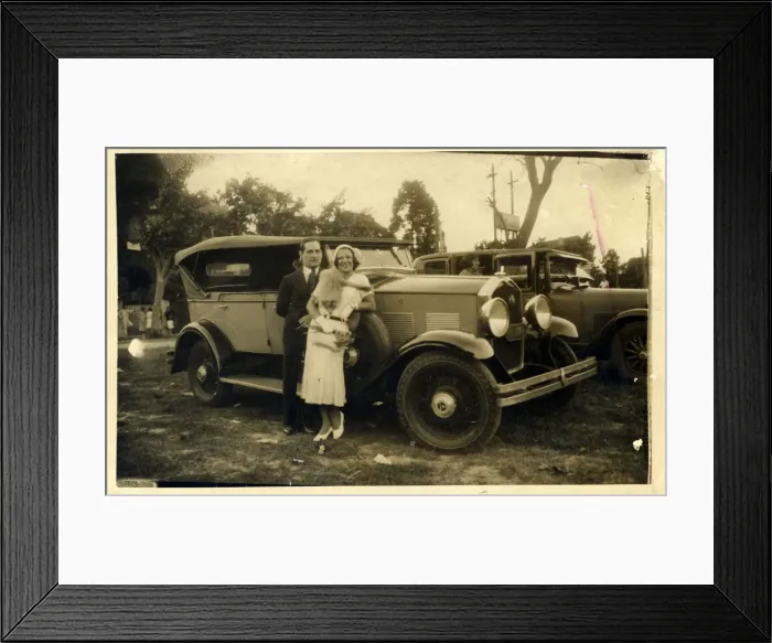 Framed Print : Jordan Vintage Car Framed Print : Jordan Vintage Car