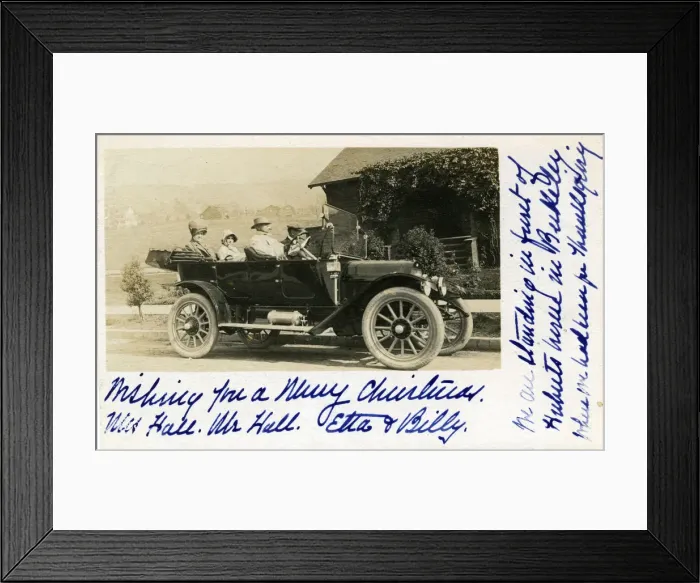 Framed Print : Overland Vintage Car Framed Print : Overland Vintage Car