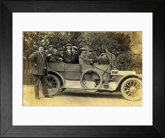 Framed Print : Unic Vintage Car Framed Print : Unic Vintage Car