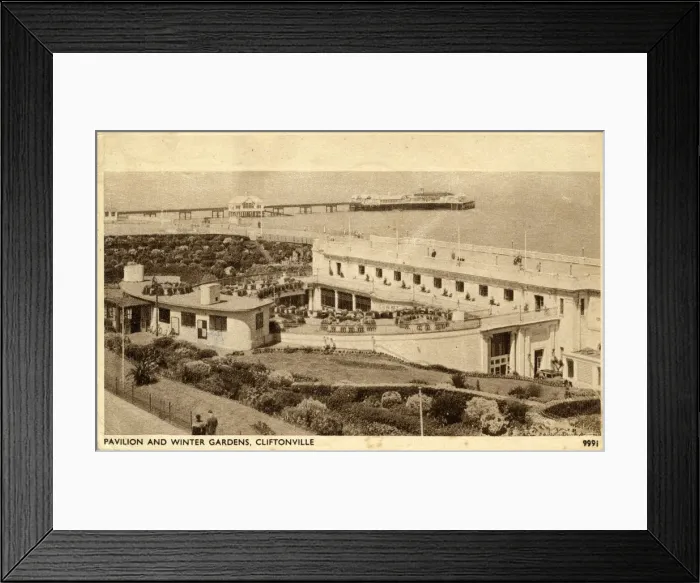 Framed Print : Pavilion and Winter Gardens Framed Print : Pavilion and Winter Gardens