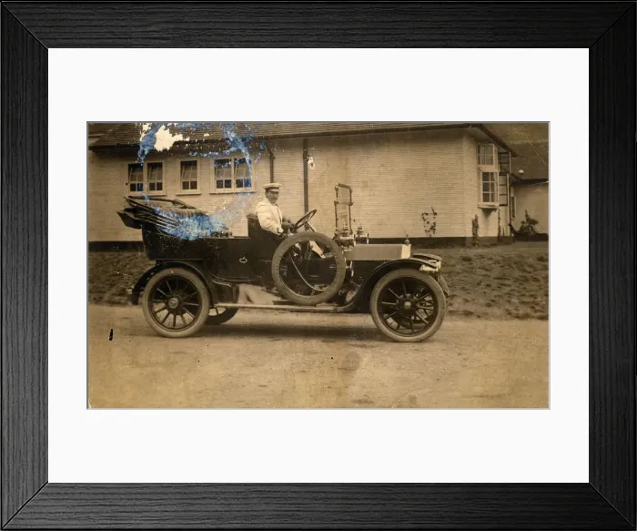 Framed Print : Belsize Vintage Car Framed Print : Belsize Vintage Car