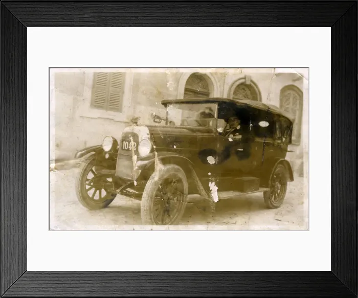 Framed Print : Fiat Vintage Car Framed Print : Fiat Vintage Car