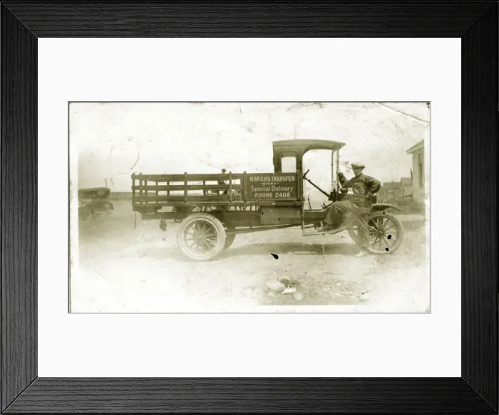 Framed Print : Vintage Wagon (awaiting identification) Framed Print : Vintage Wagon (awaiting identification)