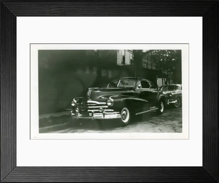 Framed Print : 1948 Ponitiac Silver Streak Vintage Car Framed Print : 1948 Ponitiac Silver Streak Vintage Car