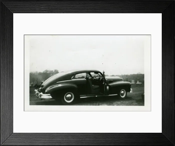 Framed Print : 1948 Ponitiac Silver Streak Vintage Car Framed Print : 1948 Ponitiac Silver Streak Vintage Car