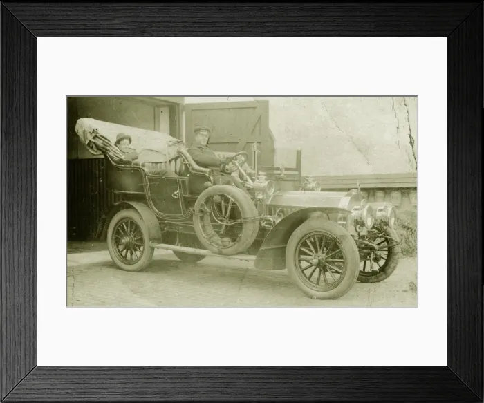 Framed Print : 1908 Dennis Vintage Car Framed Print : 1908 Dennis Vintage Car