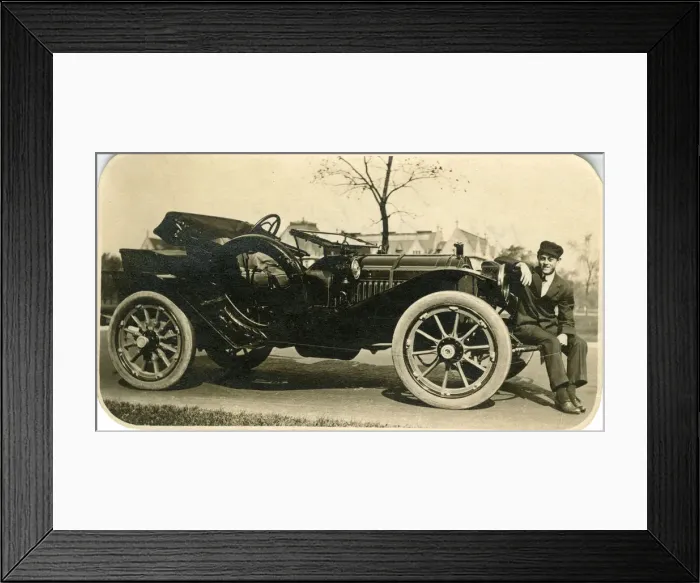 Framed Print : 1910 Packard Vintage Car Framed Print : 1910 Packard Vintage Car