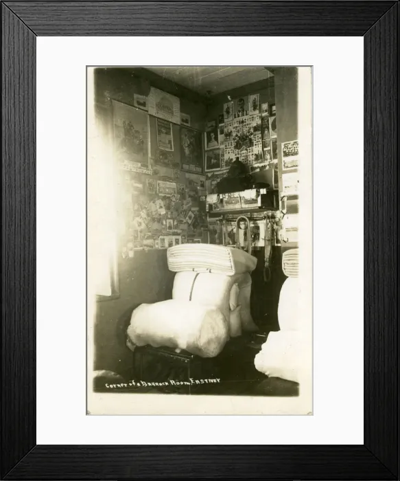 Framed Print : Royal Marines Artillery Barrack Room Framed Print : Royal Marines Artillery Barrack Room