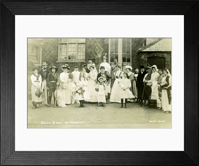 Framed Print : John Bull in Pageant Framed Print : John Bull in Pageant