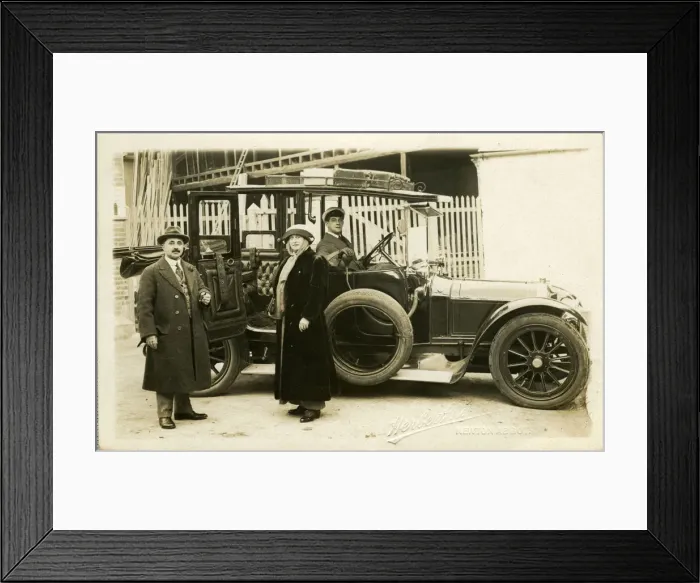 Framed Print : Unic Vintage Car Framed Print : Unic Vintage Car