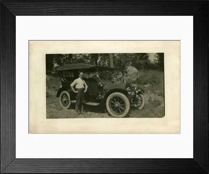 Framed Print : Cadillac Vintage Car Framed Print : Cadillac Vintage Car