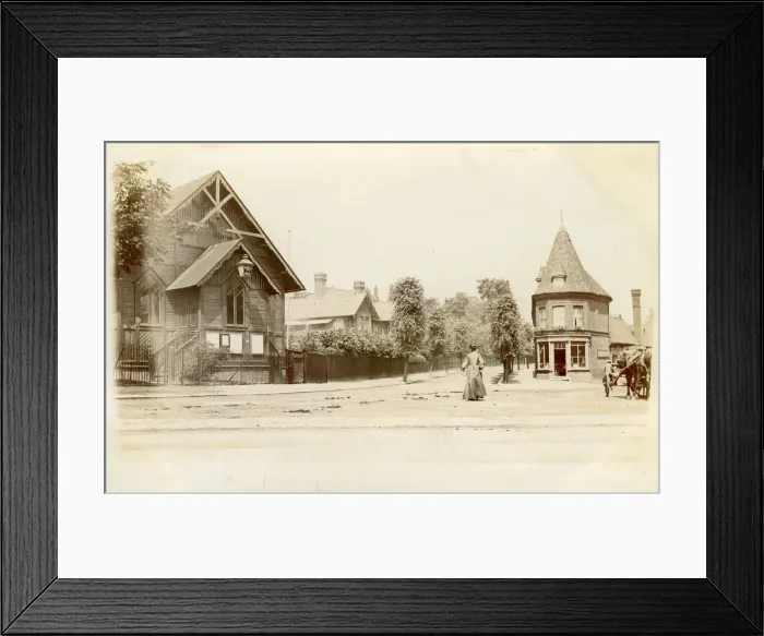 Framed Print : Village, Forest Hall, Newcastle upon Tyne, Northumberland, England Framed Print : Village, Forest Hall, Newcastle upon Tyne, Northumberland, England