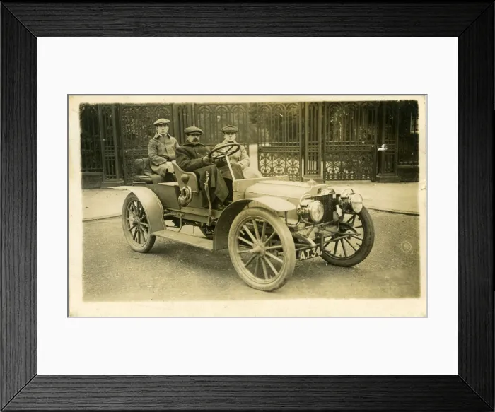 Framed Print : Brasier Vintage Car Framed Print : Brasier Vintage Car