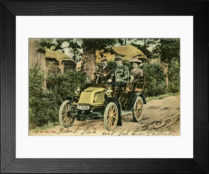 Framed Print : Darracq Vintage Car Framed Print : Darracq Vintage Car