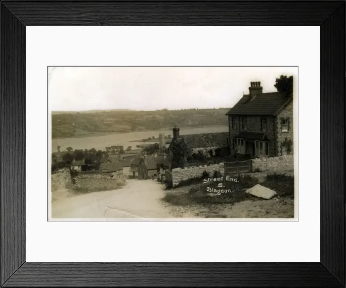Framed Print : Street End Framed Print : Street End