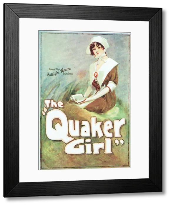 Framed Print : The Quaker Girl by James T Tanner Framed Print : The Quaker Girl by James T Tanner