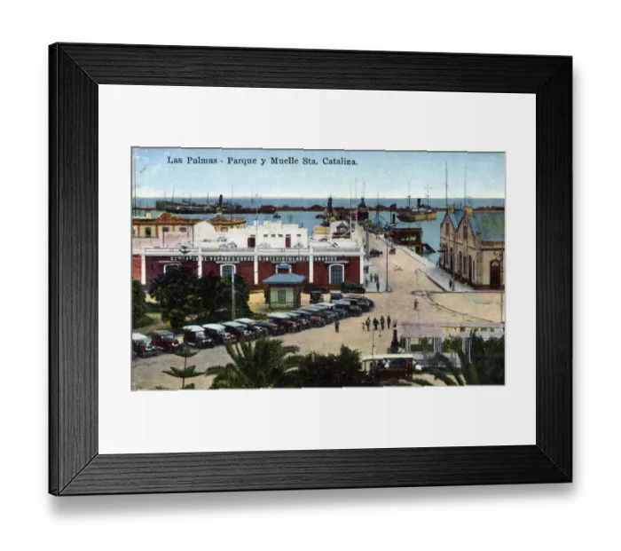 Framed Print : Santa Catalina dock (and car park!) at the Port of Las Palmas (Puerto de la Luz) Framed Print : Santa Catalina dock (and car park!) at the Port of Las Palmas (Puerto de la Luz)