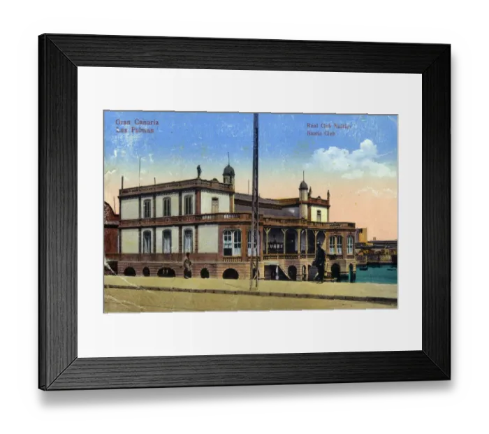 Framed Print : Real Club Nautico (Nautical Club) - Las Palmas, Gran Canaria, Canary Islands, Spain Framed Print : Real Club Nautico (Nautical Club) - Las Palmas, Gran Canaria, Canary Islands, Spain