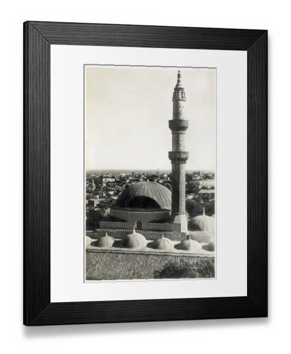Framed Print : Suleymaniye Mosque (Mosque of Suleiman) - Rhodes, Greece - originally built after Framed Print : Suleymaniye Mosque (Mosque of Suleiman) - Rhodes, Greece - originally built after
