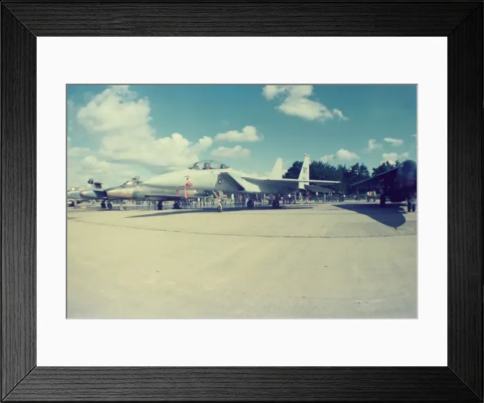 Framed Print : F-15 at Greenham Common Framed Print : F-15 at Greenham Common