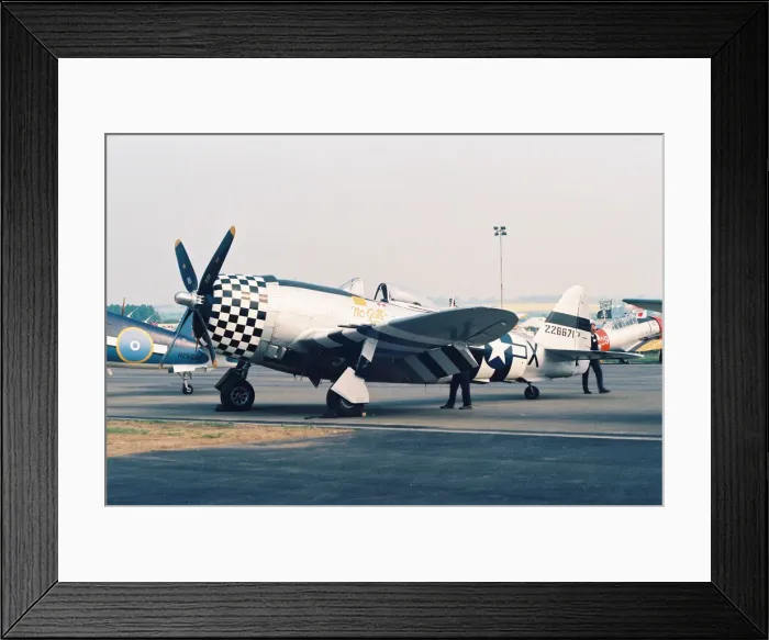 Framed Print : Thunderbolt at North Weald Framed Print : Thunderbolt at North Weald