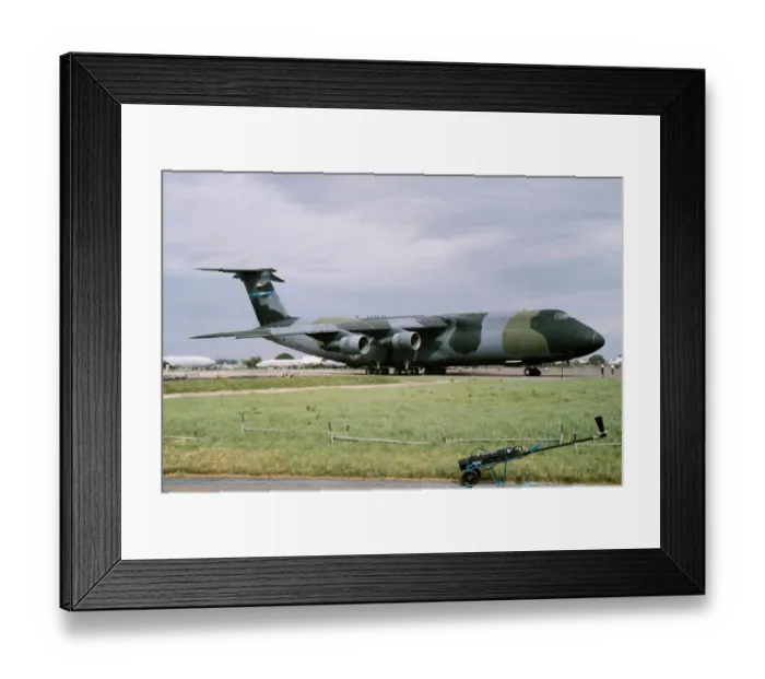 Framed Print : Galaxy at Fairford Framed Print : Galaxy at Fairford