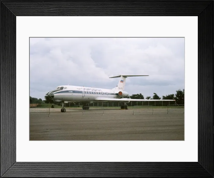 Framed Print : Tu-134 at Fairford