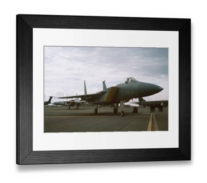 Framed Print : F-15C at Fairford Framed Print : F-15C at Fairford