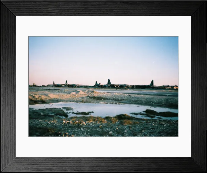 Framed Print : at RAF Stanley Framed Print : at RAF Stanley