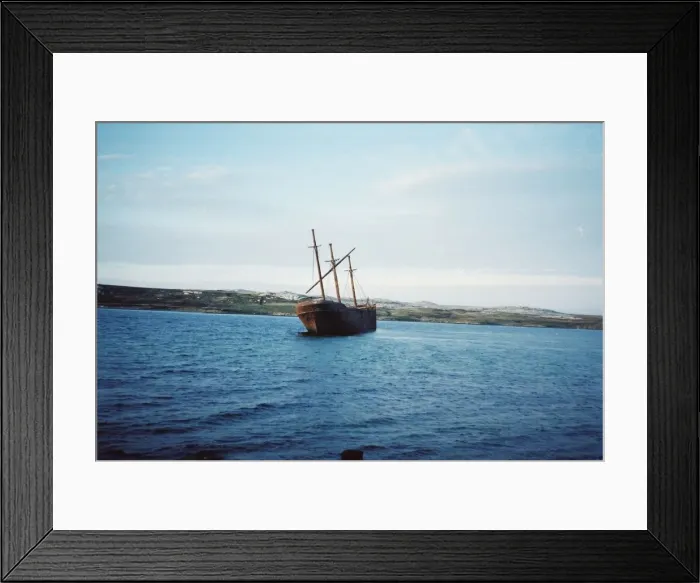 Framed Print : Lady Elizabeth ? Stanley Harbour Framed Print : Lady Elizabeth ? Stanley Harbour
