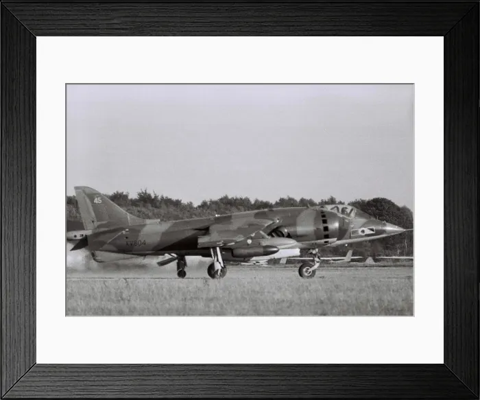 Framed Print : Harrier take-off Framed Print : Harrier take-off