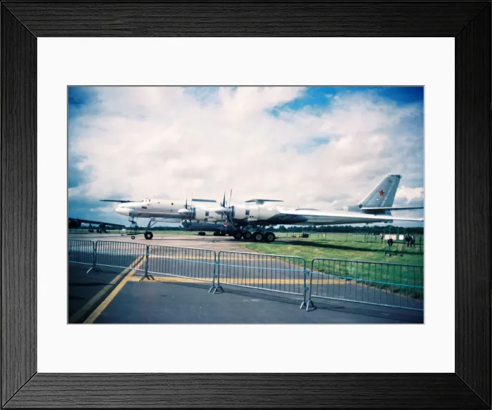 Framed Print : Tu-95MS at Fairford Framed Print : Tu-95MS at Fairford