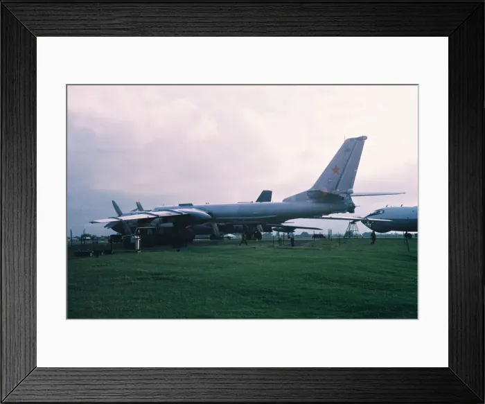Framed Print : Tu-95MS at Fairford Framed Print : Tu-95MS at Fairford