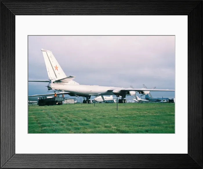 Framed Print : Tu-95MS at Fairford Framed Print : Tu-95MS at Fairford