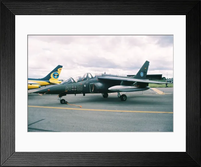 Framed Print : Alpha Jet at Fairford Framed Print : Alpha Jet at Fairford