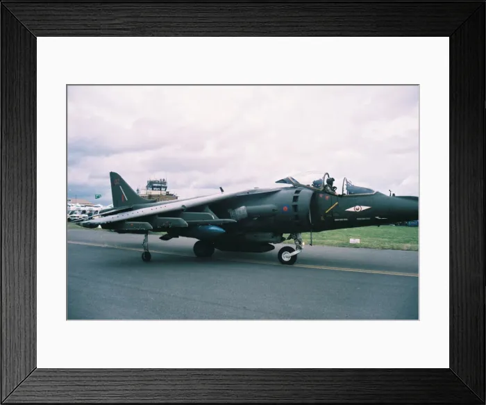 Framed Print : Harrier GR. 7 at Fairford Framed Print : Harrier GR. 7 at Fairford